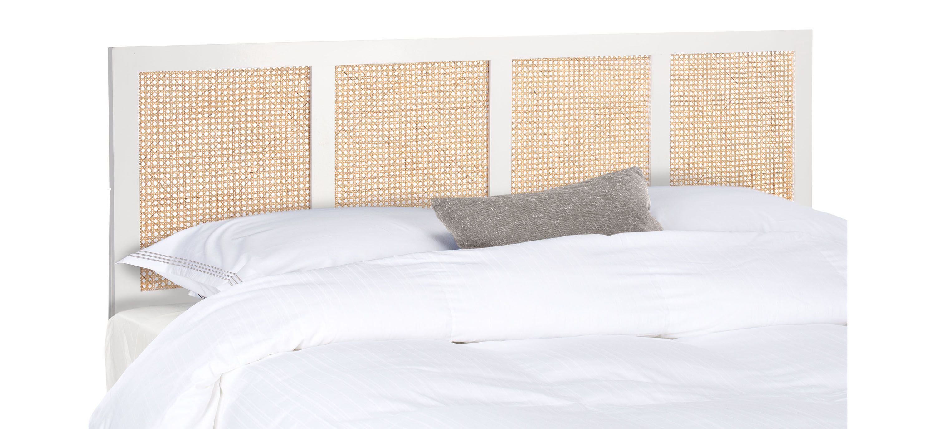 Vienna Cane King Mounted Headboard