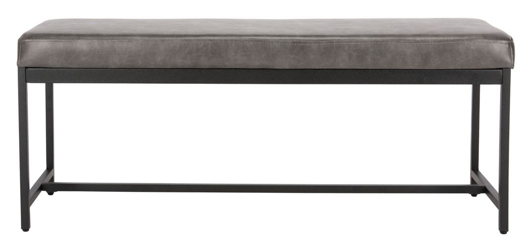 Chase Faux Leather Bench