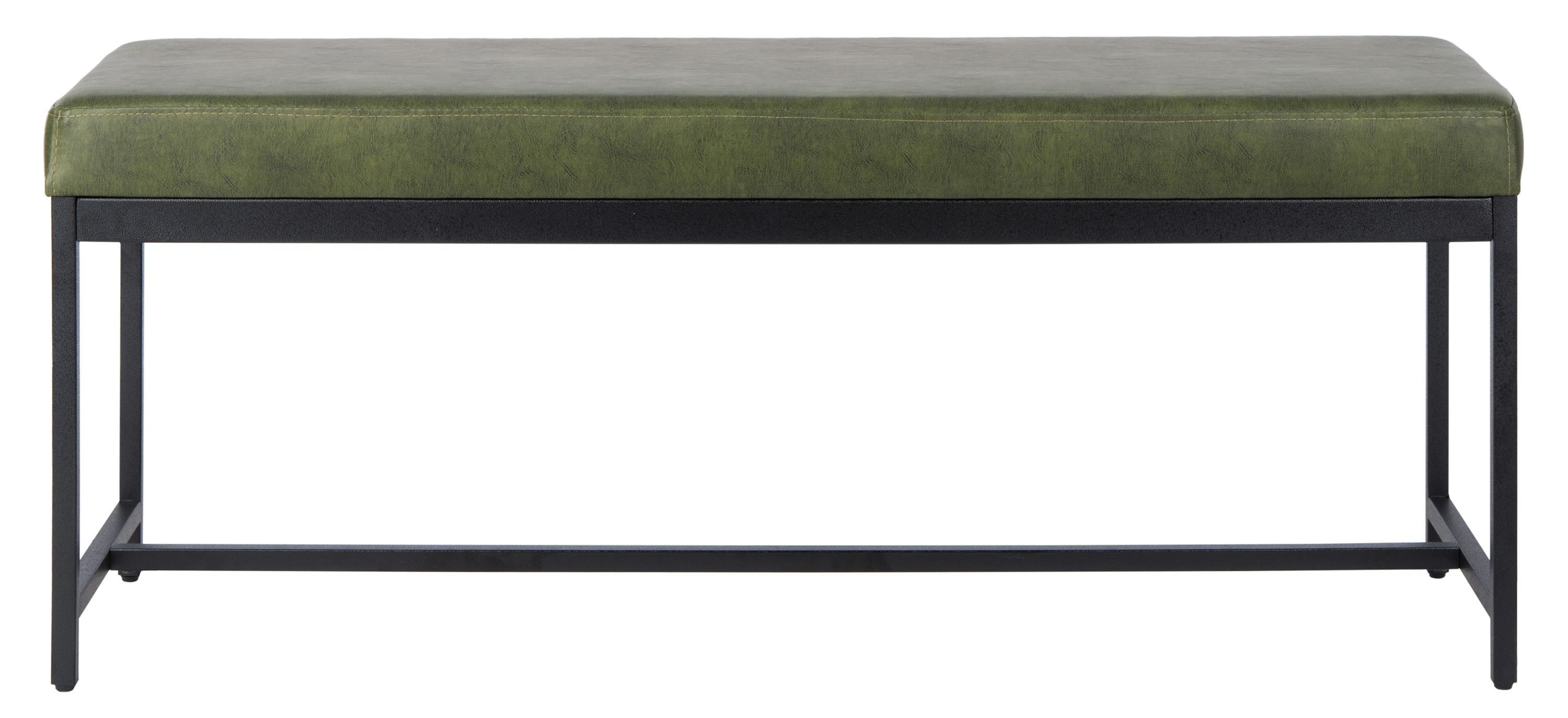 Chase Faux Leather Bench