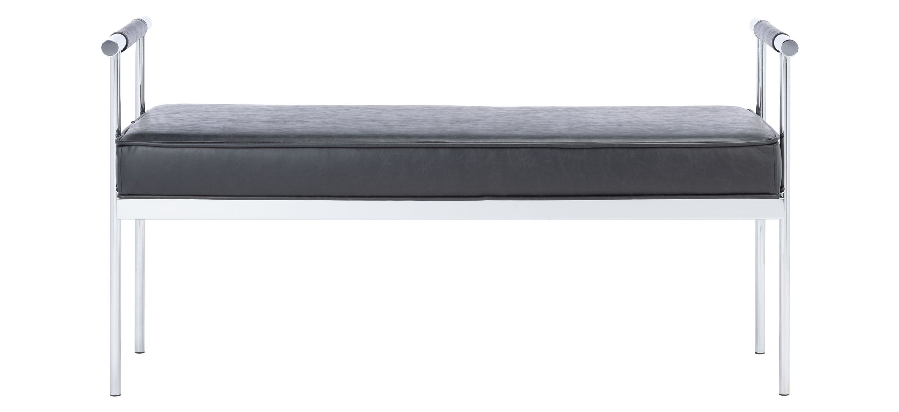 Pim Long Rectangle Bench with Arms