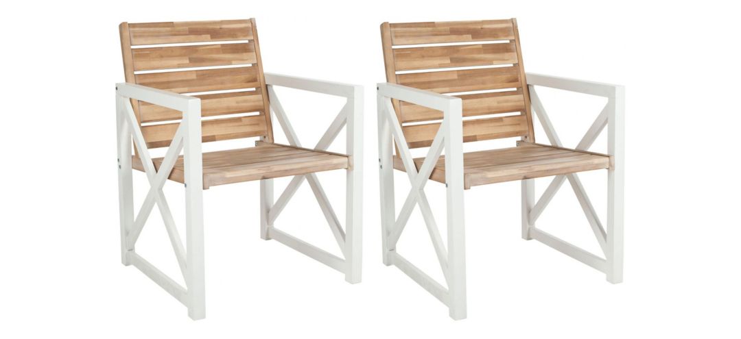 711102100 Irina Outdoor Armchair: Set of 2 sku 711102100