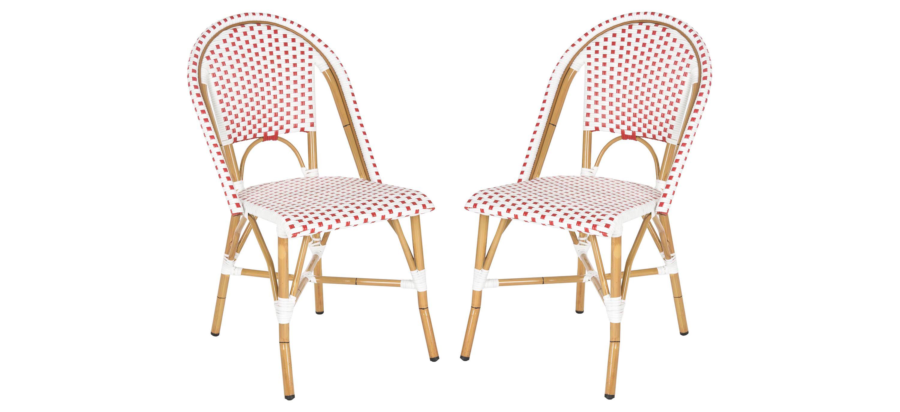 Salcha Outdoor Side Chairs: Set of 2