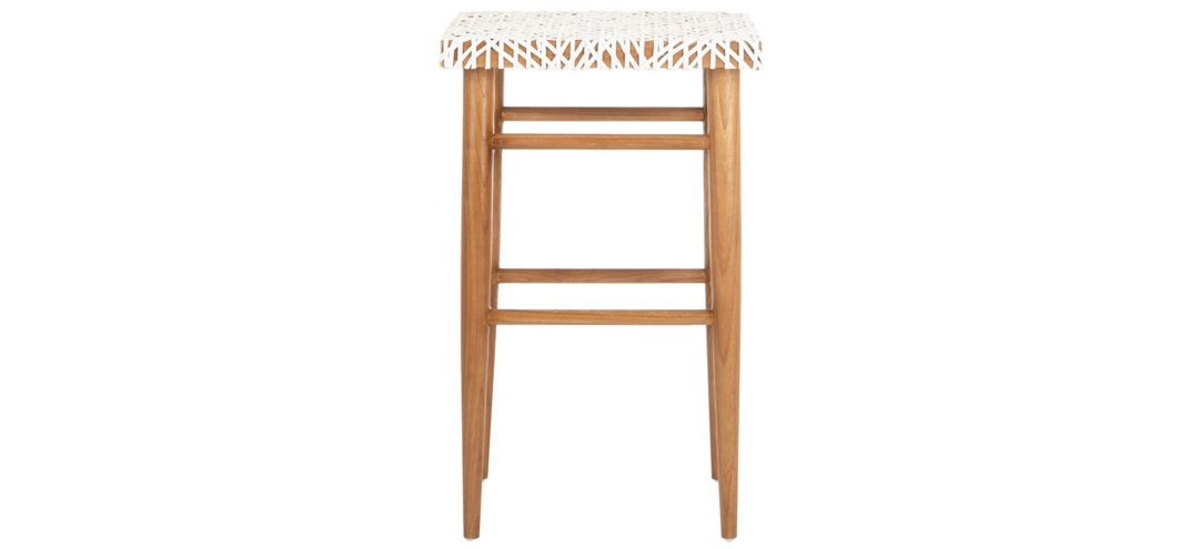 711285530 Cory Woven Leather Barstool sku 711285530