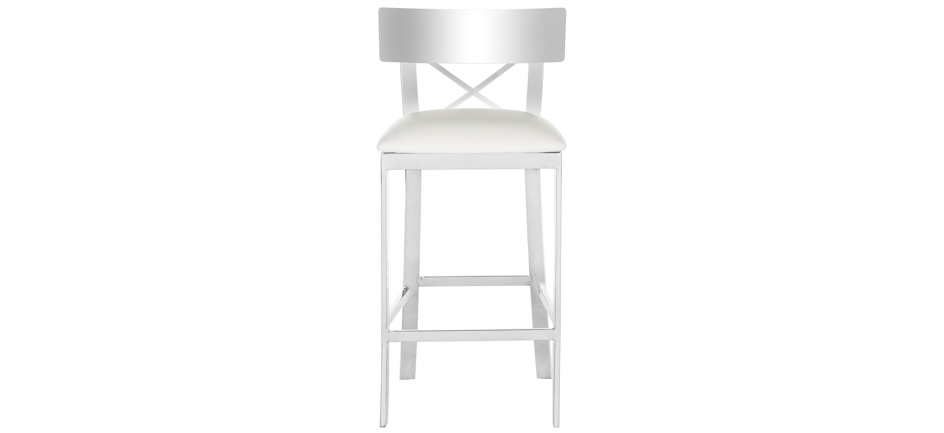 Denis Cross-Back Counter Stool