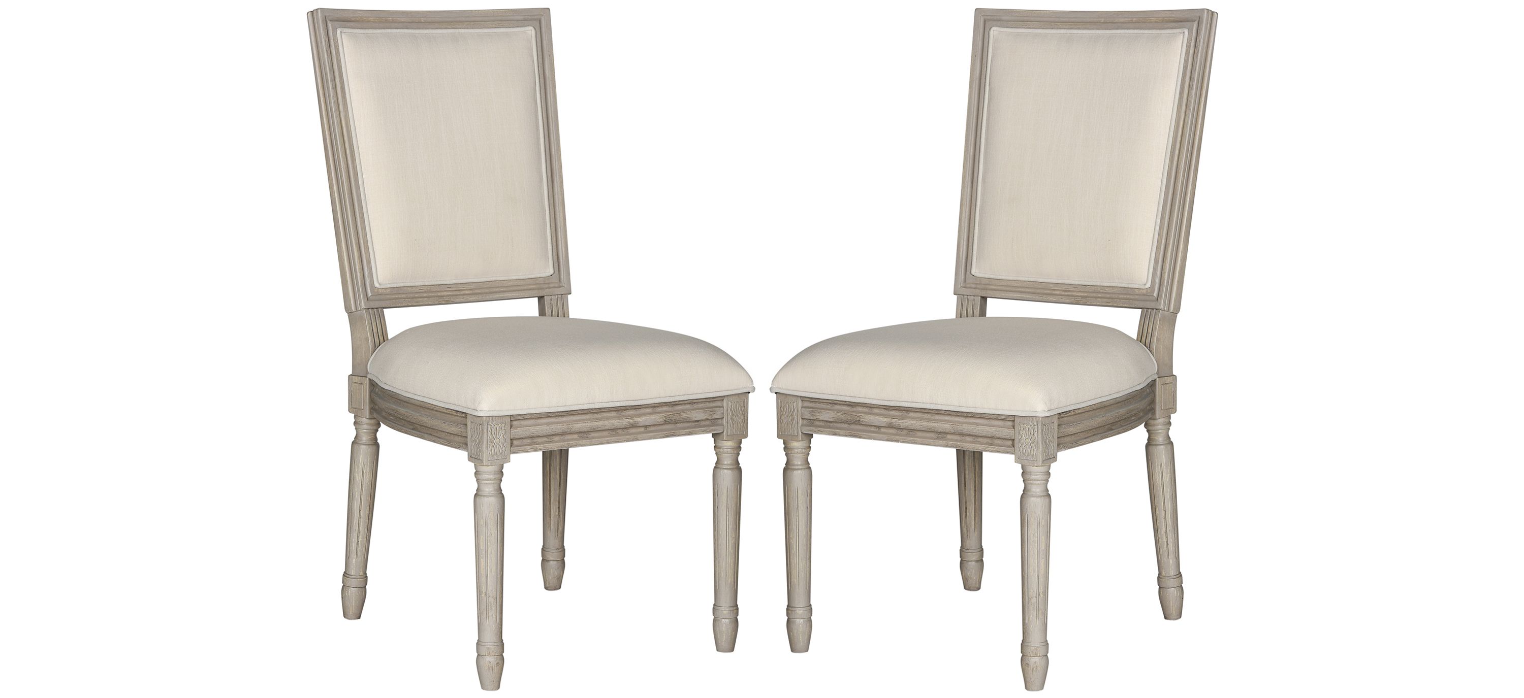 Buchanan Linen Dining Chair - Set of 2