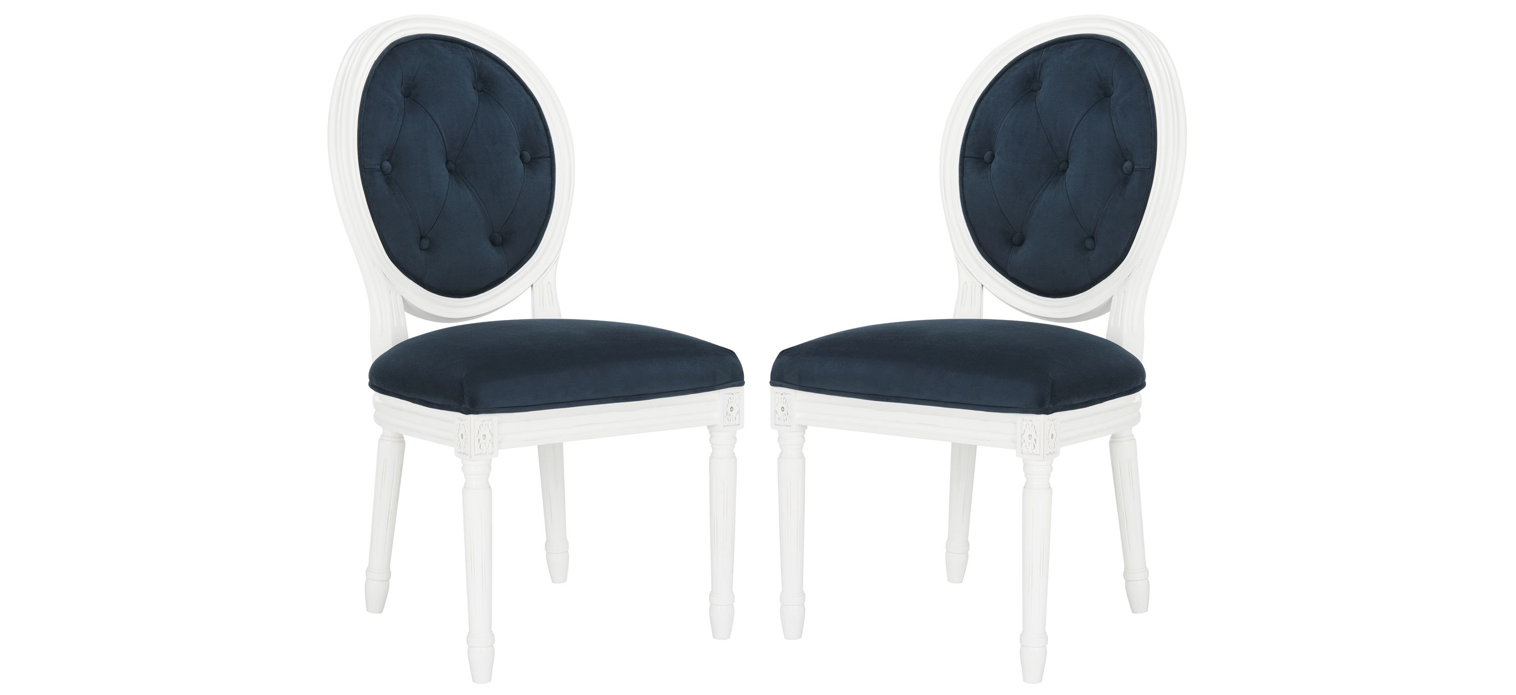 Holloway Tufted Oval Dining Chair - Set of 2