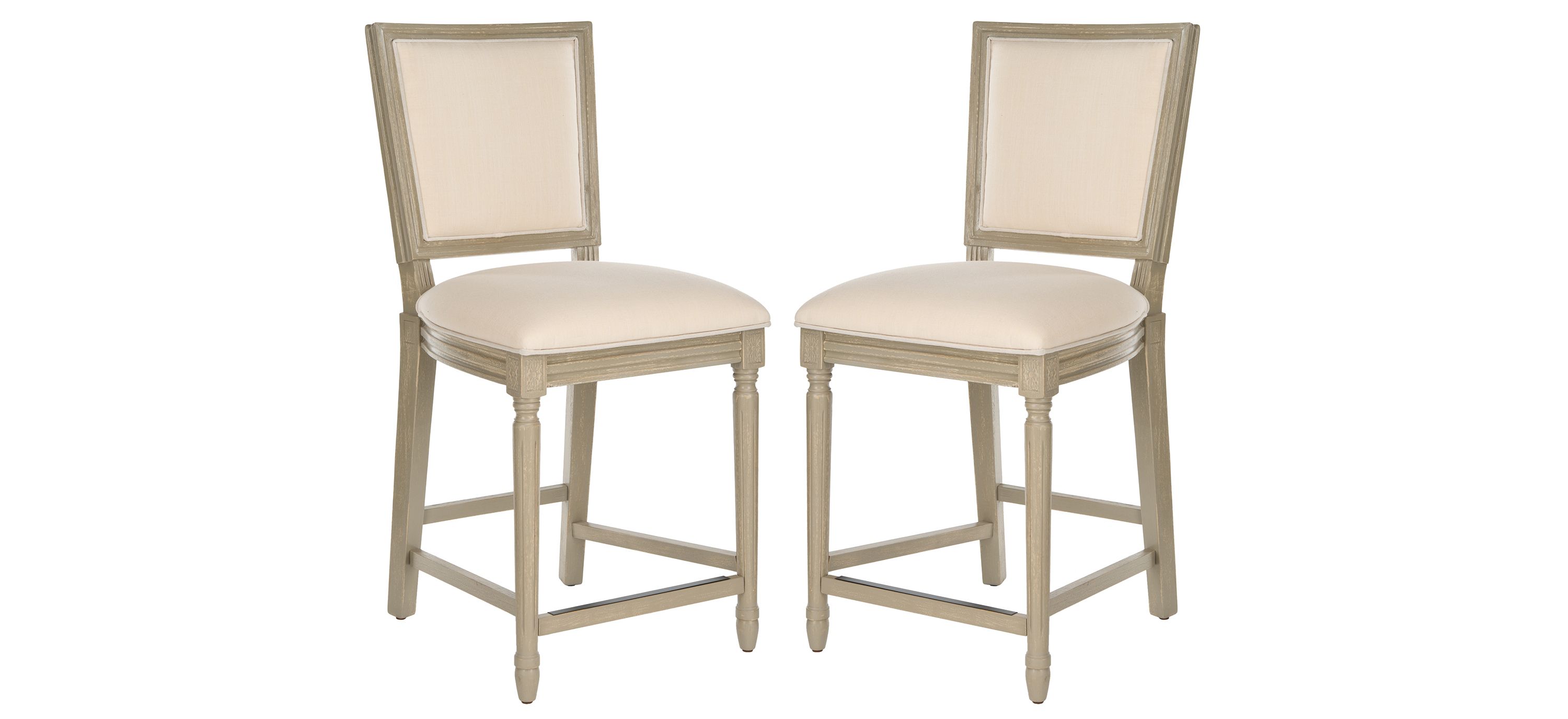 Buchanan Rectangular Counter Stool - Set of 2