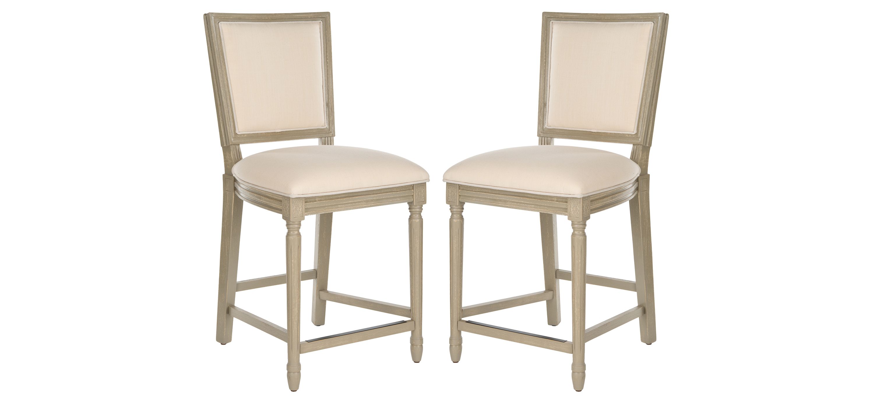 Buchanan Rectangular Counter Stool - Set of 2