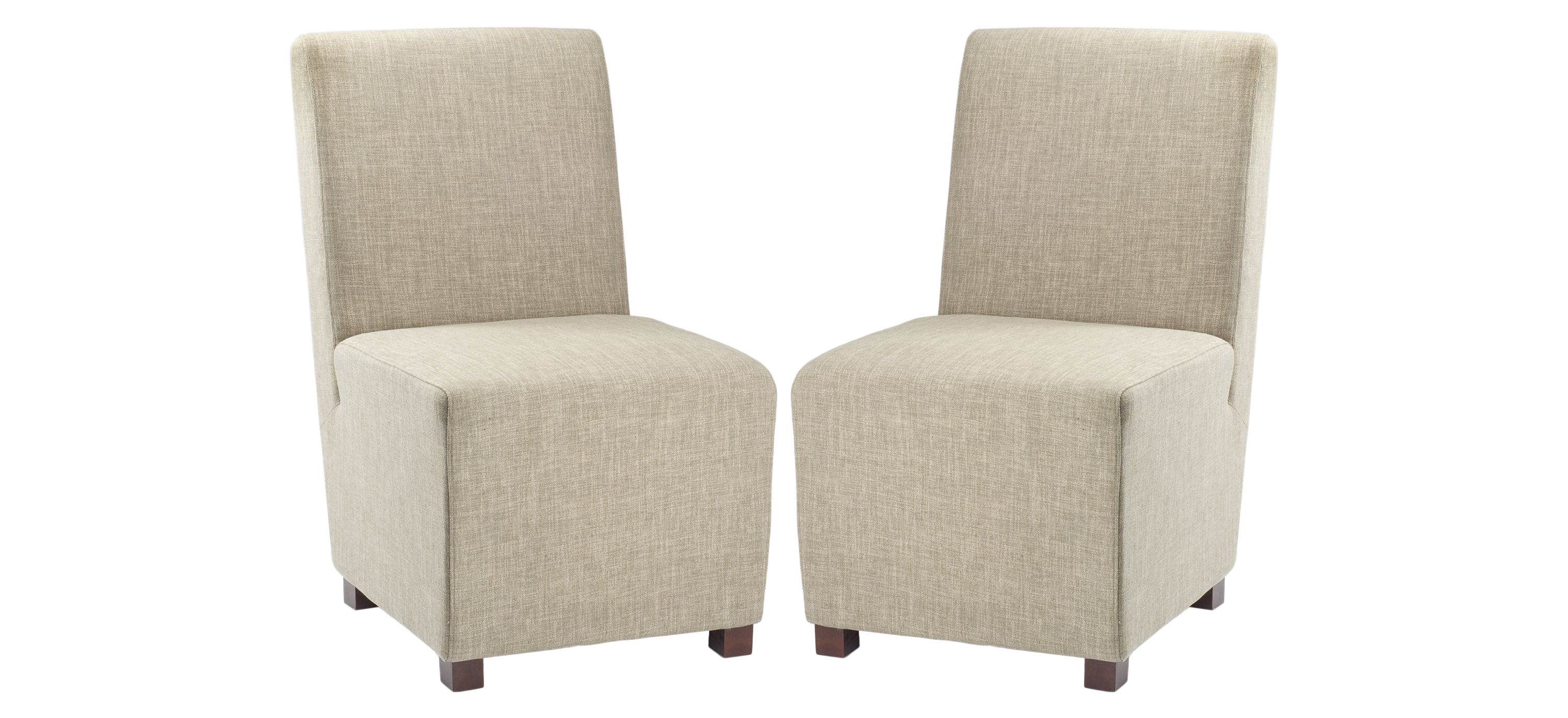 Karina Linen Dining Chair - Set of 2
