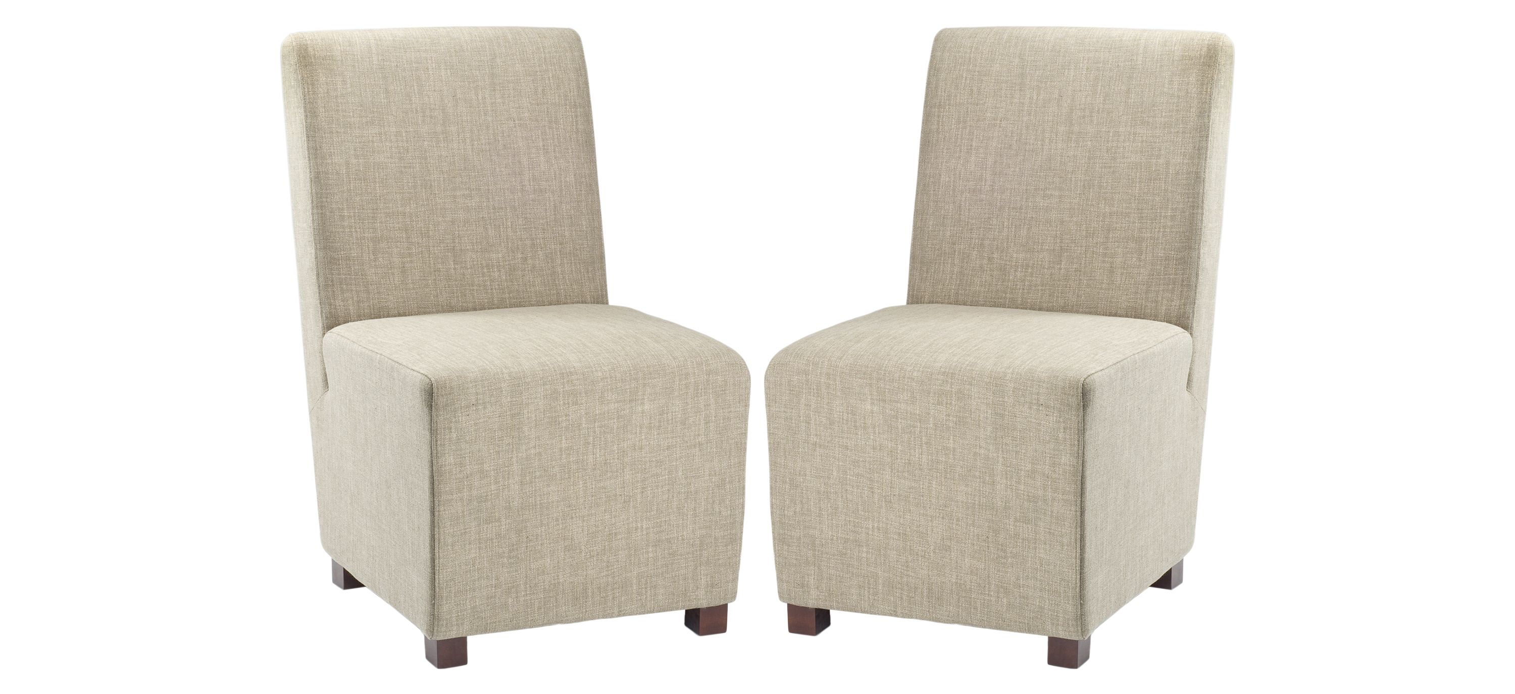 Karina Linen Dining Chair - Set of 2