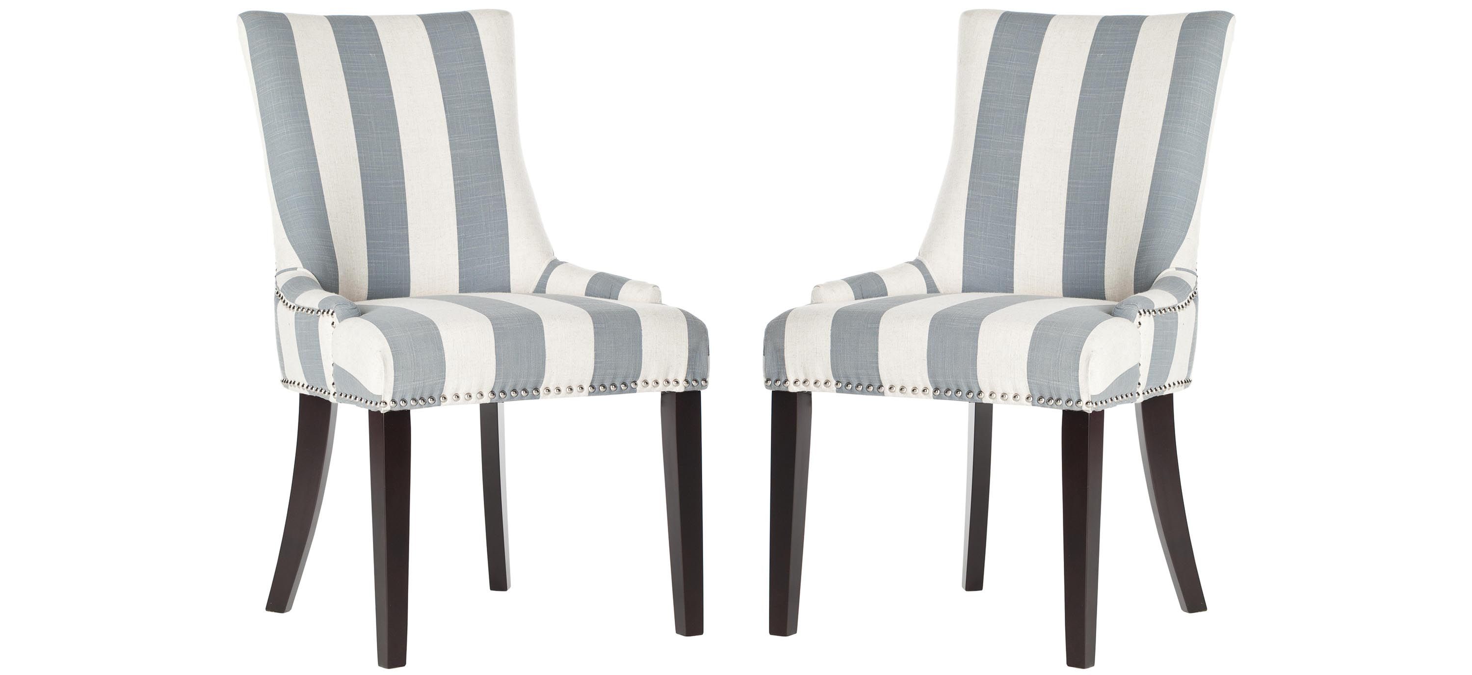 Lester Awning Stripes Dining Chair - Set of 2