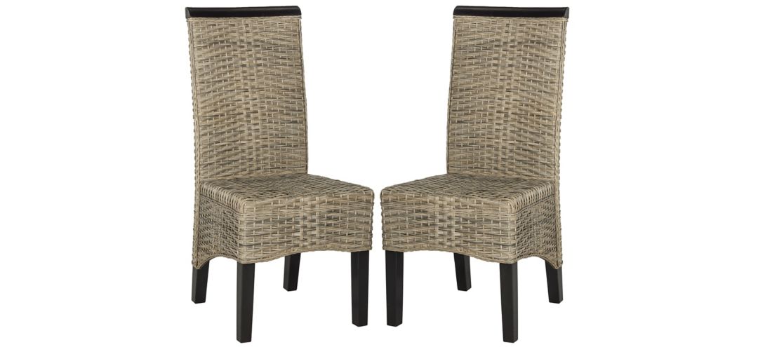 720278900 Ember Wicker Dining Chair - Set of 2 sku 720278900