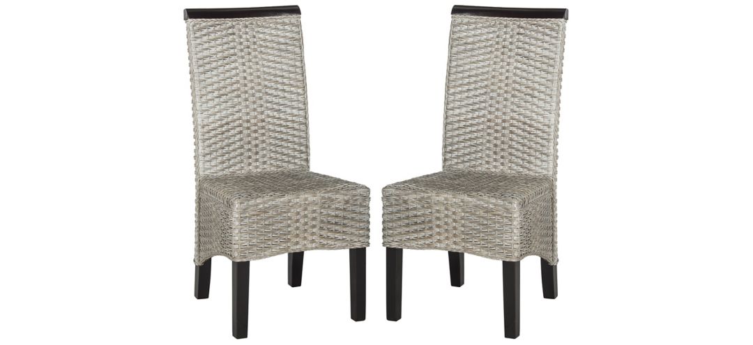 720278910 Ember Wicker Dining Chair - Set of 2 sku 720278910