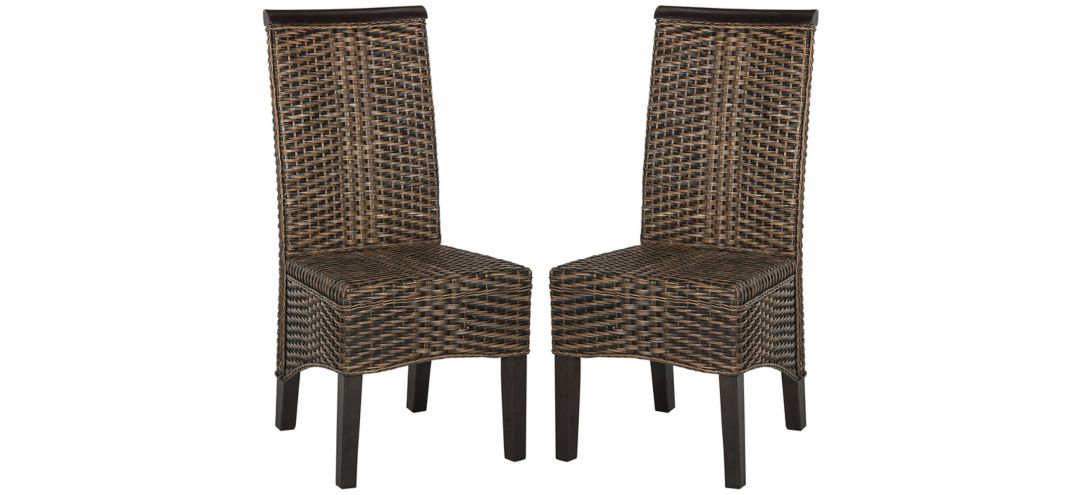 720278920 Ember Wicker Dining Chair - Set of 2 sku 720278920