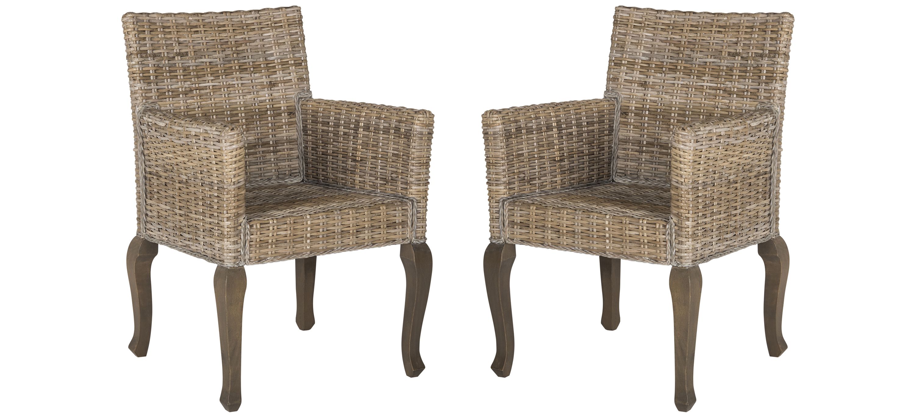 Newman Wicker Dining Chair - Set of 2