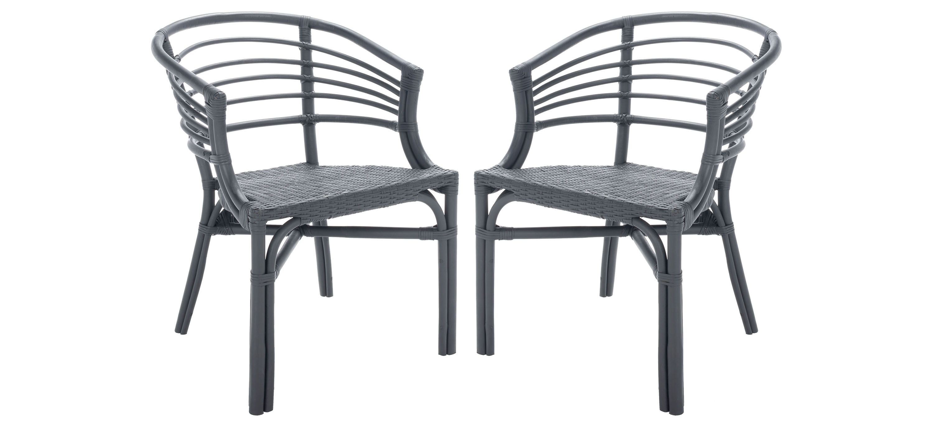 Roger Rattan Dining Chair - Set of 2