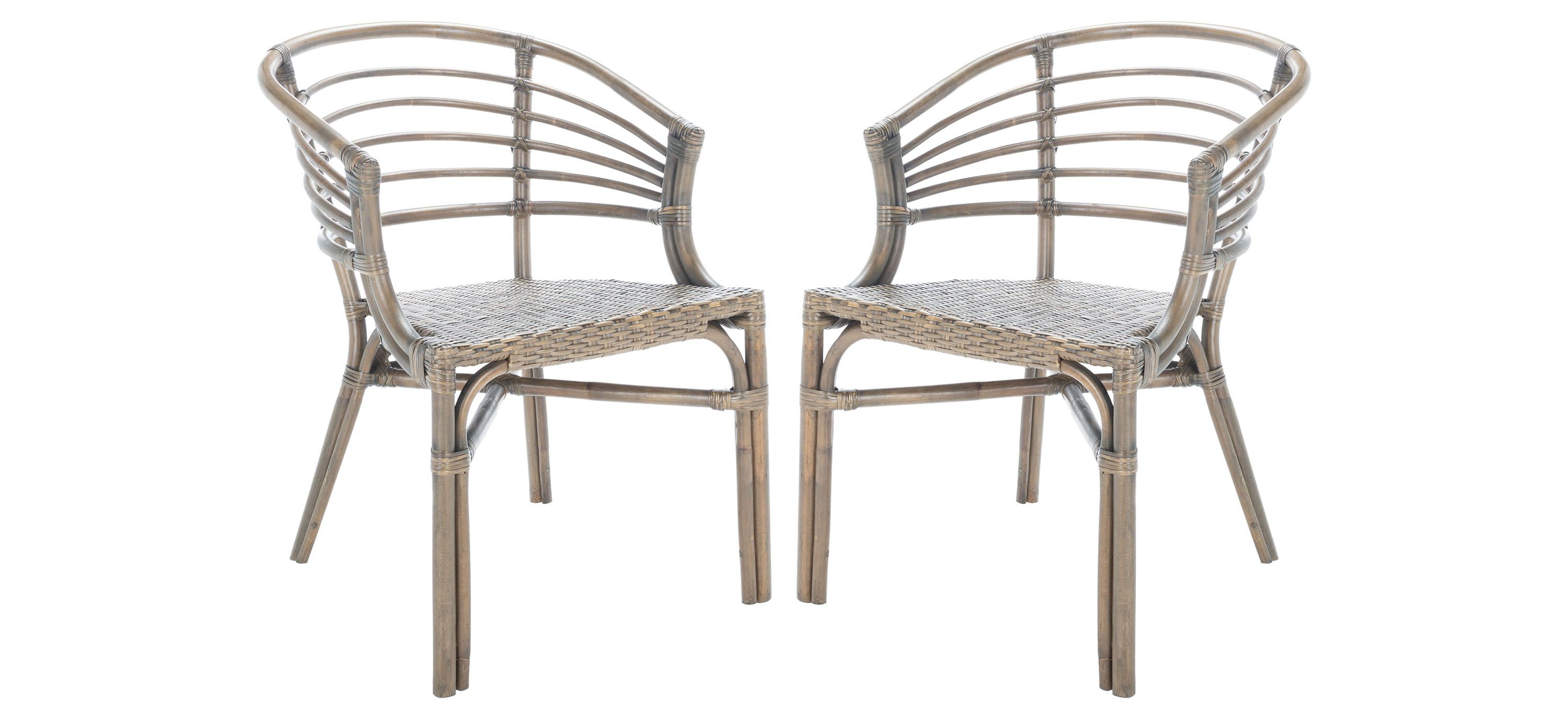 Roger Rattan Dining Chair - Set of 2