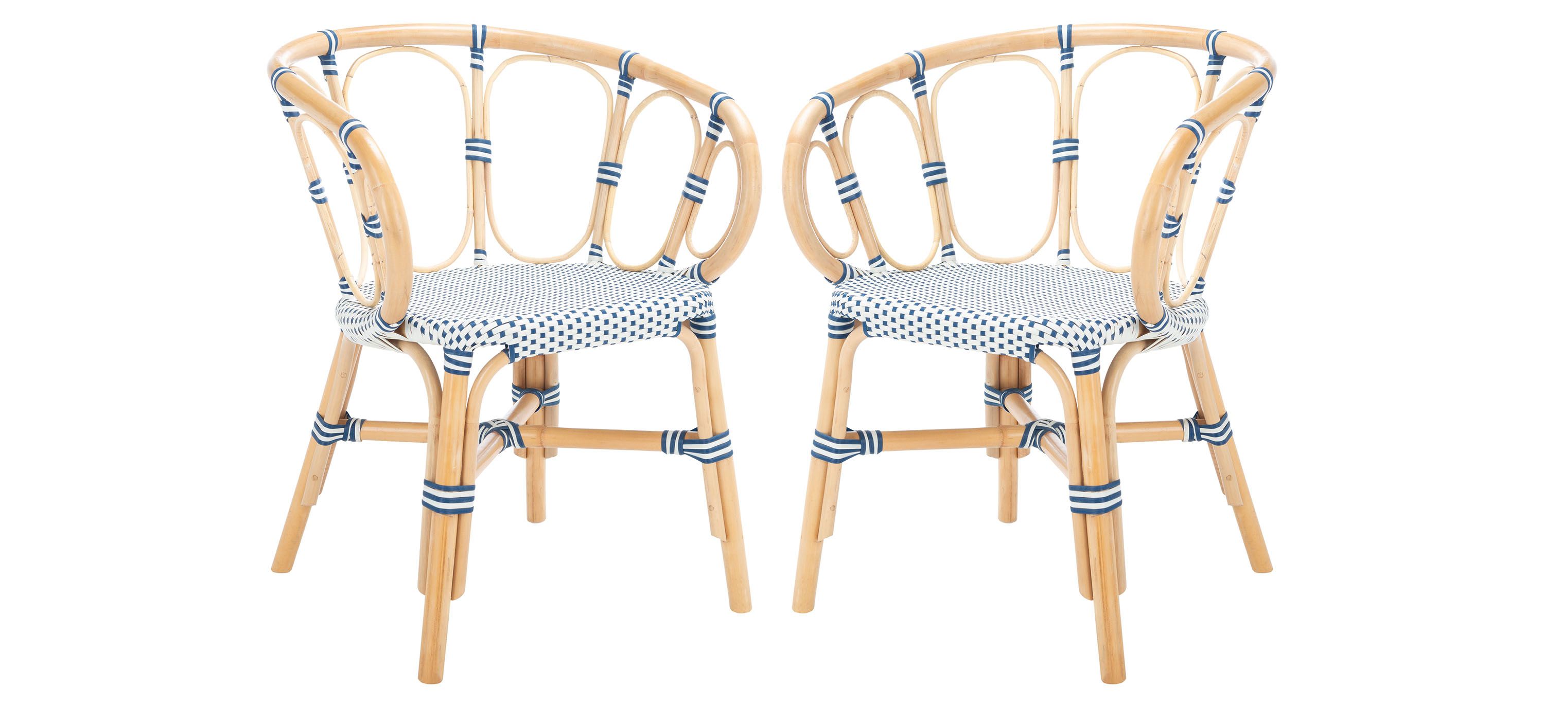 Ada Rattan Dining Chair - Set of 2