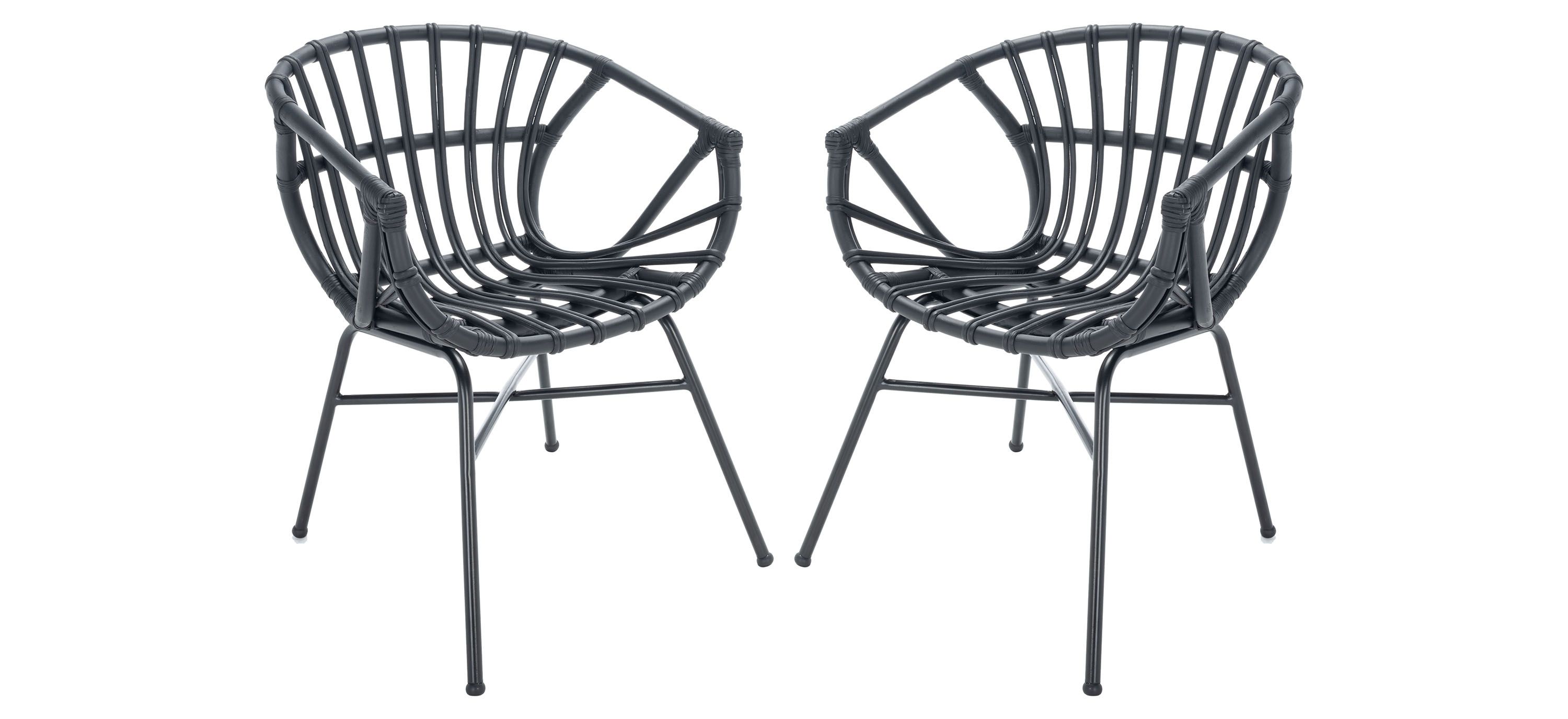 Taylor Rattan Dining Chair - Set of 2