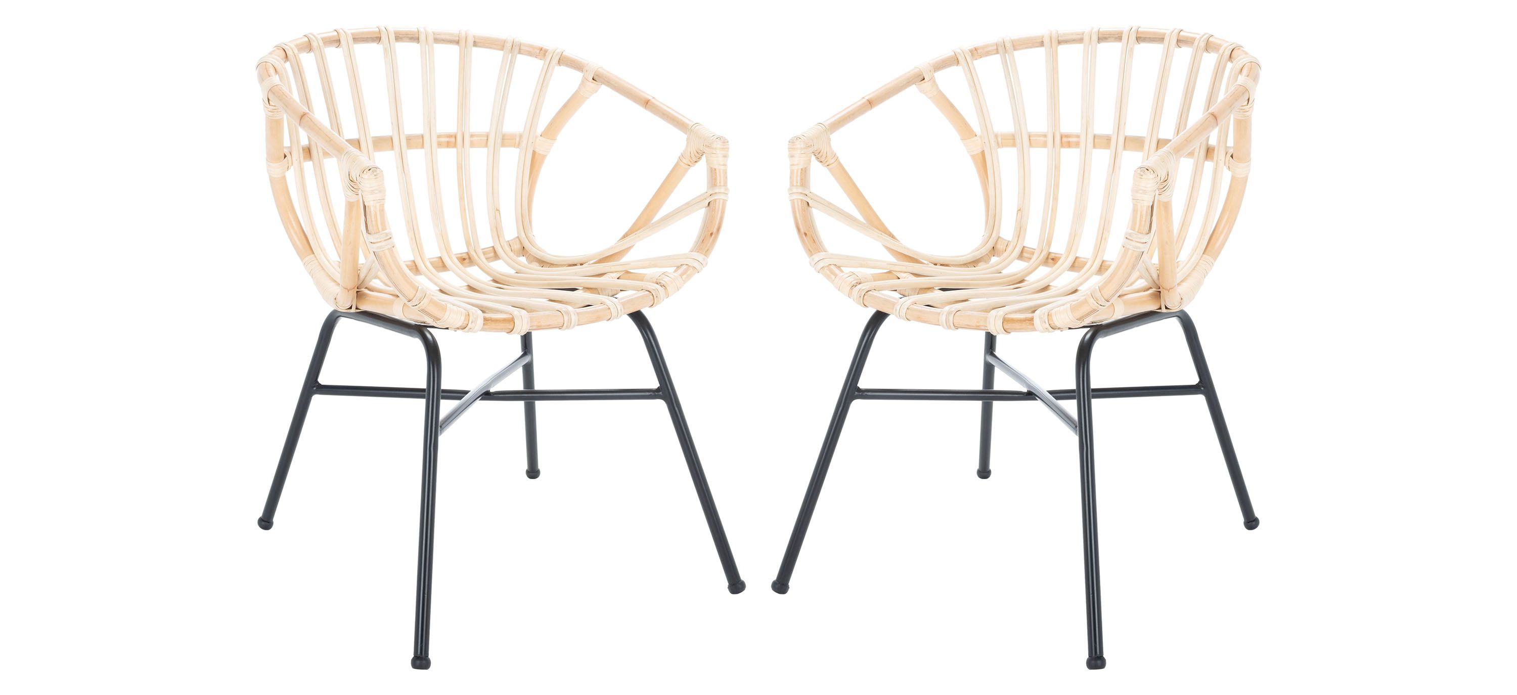 Taylor Rattan Dining Chair - Set of 2