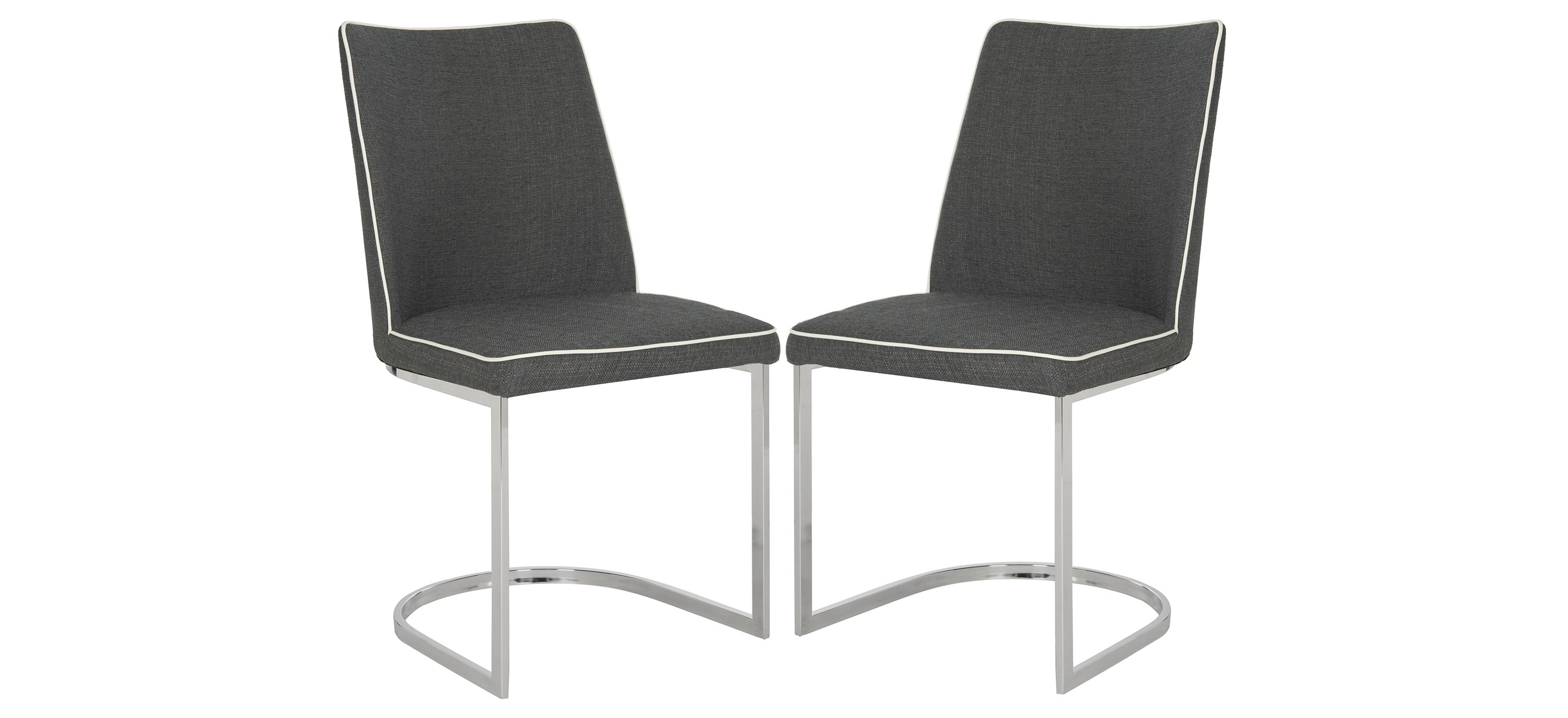 Khal Linen Dining Chair - Set of 2