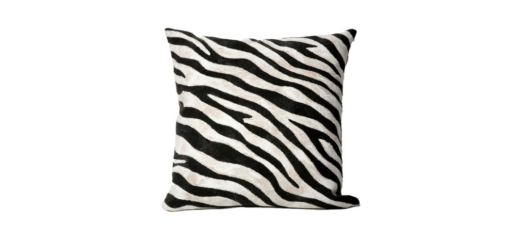 131158710 Liora Manne Visions I Zebra Pillow sku 131158710