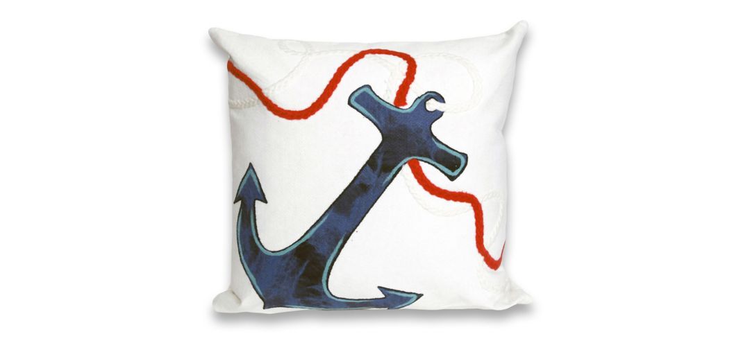 Liora Manne Visions I Anchor Pillow