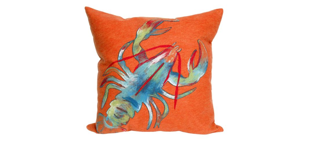 131159120 Liora Manne Visions II Lobster Pillow sku 131159120