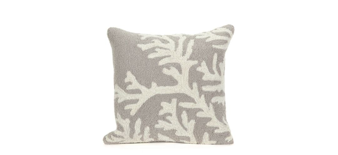 Liora Manne Frontporch Coral Pillow