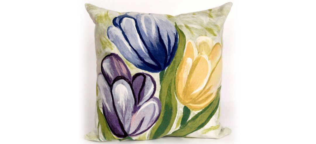 134226410 Liora Manne Visions III Tulips Pillow sku 134226410