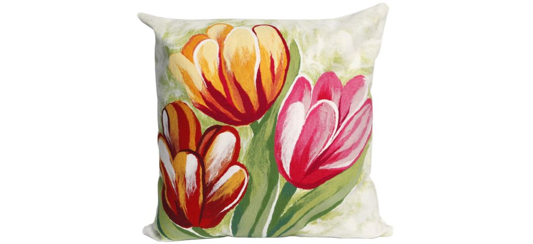 134226420 Liora Manne Visions III Tulips Pillow sku 134226420