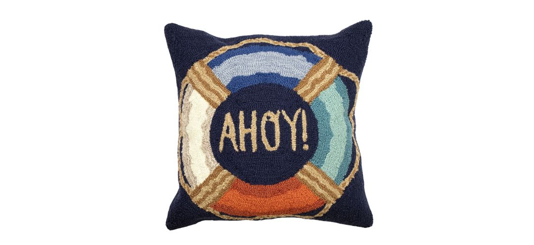 135158430 Liora Manne Frontporch Ahoy Pillow sku 135158430