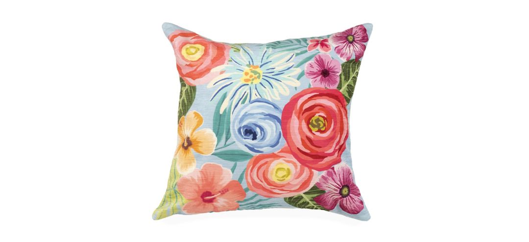 Liora Manne Illusions Flower Garden Pillow