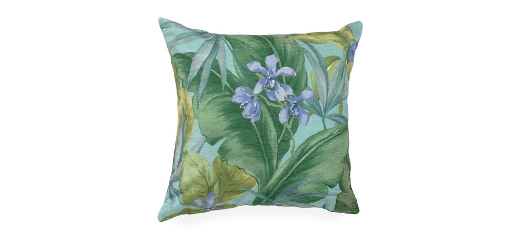 Liora Manne Illusions Tropical Leaf Pillow