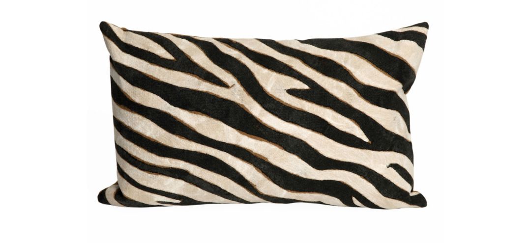 135158710 Liora Manne Visions I Zebra Pillow sku 135158710