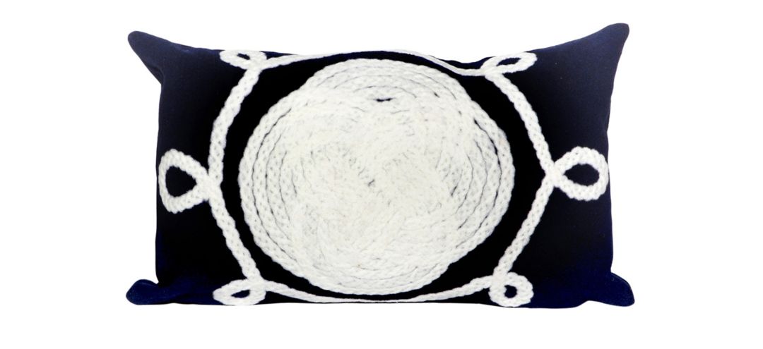 135159110 Liora Manne Visions II Ornamental Knot Pillow sku 135159110