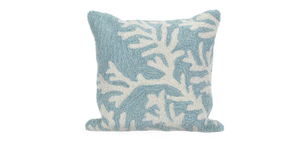 Liora Manne Frontporch Coral Pillow