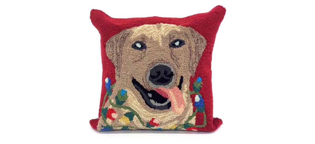 Liora Manne Frontporch Happy Holidays Pillow