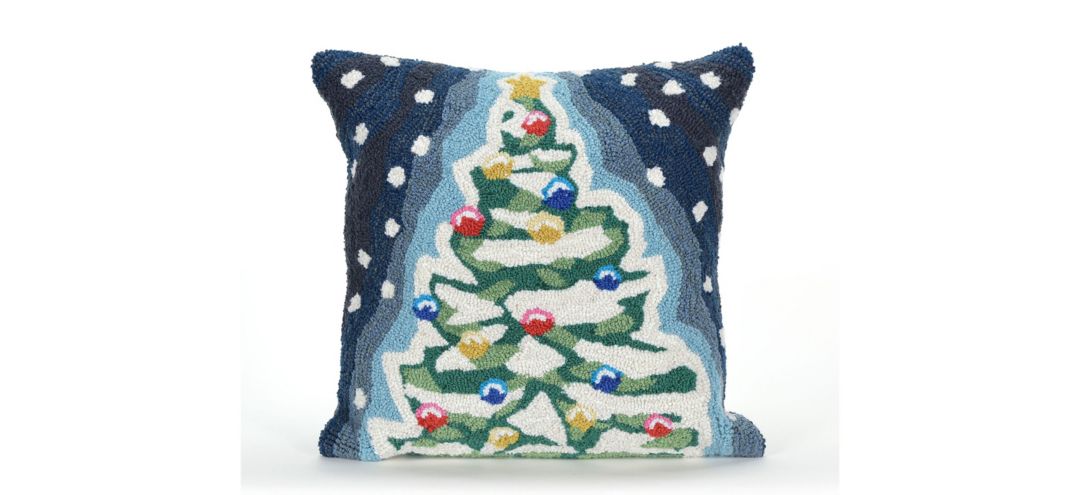 Liora Manne Frontporch Xmas Tree Pillow