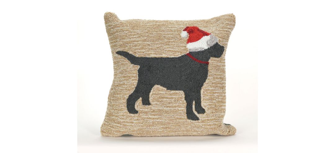 Liora Manne Frontporch Christmas Dog Pillow