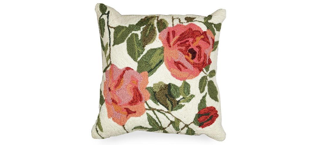 Liora Manne Frontporch China Roses Pillow