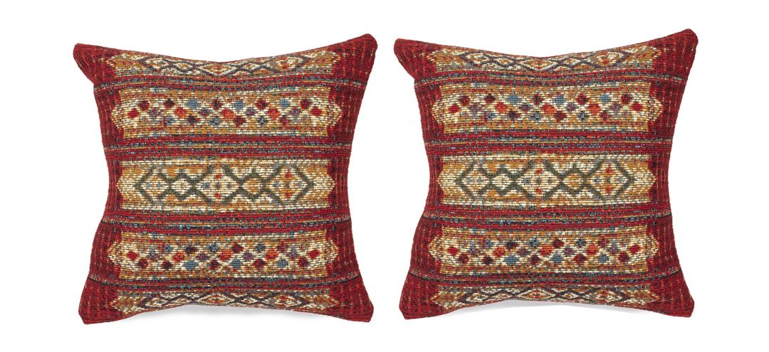 Liora Manne Marina Tribal Stripe Pillow Set - 2 Pc.