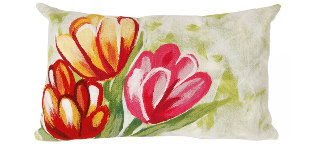 7SC1S320824 Liora Manne Visions III Tulips Pillow sku 7SC1S320824