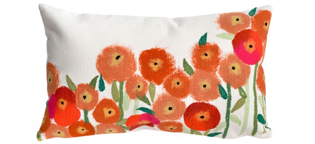 7SC1S320924 Liora Manne Visions III Poppies Pillow sku 7SC1S320924