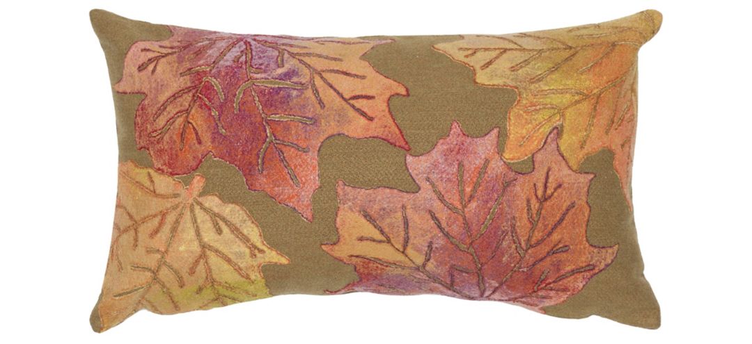 Visions IV Leaf Toss Accent Pillow