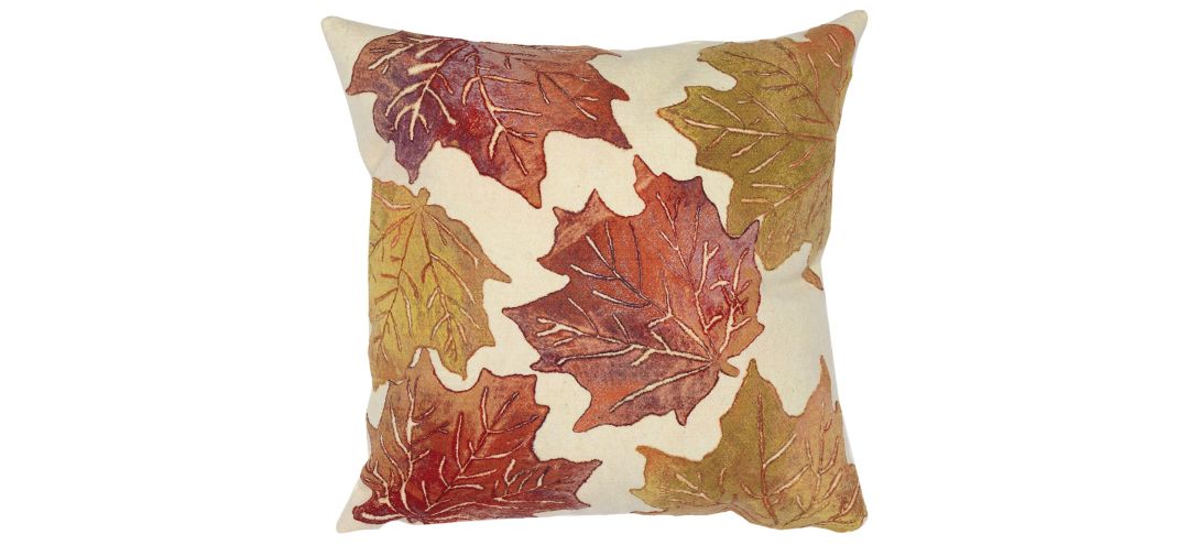 Visions IV Leaf Toss Accent Pillow