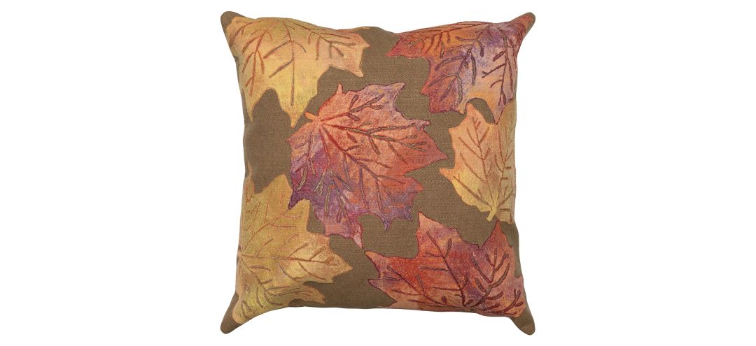 Visions IV Leaf Toss Accent Pillow