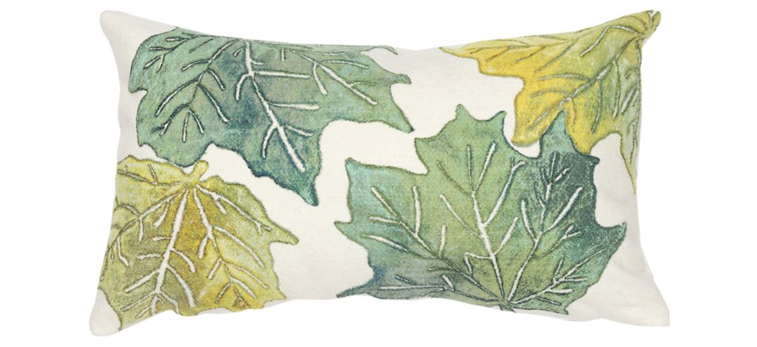 Visions IV Leaf Toss Accent Pillow