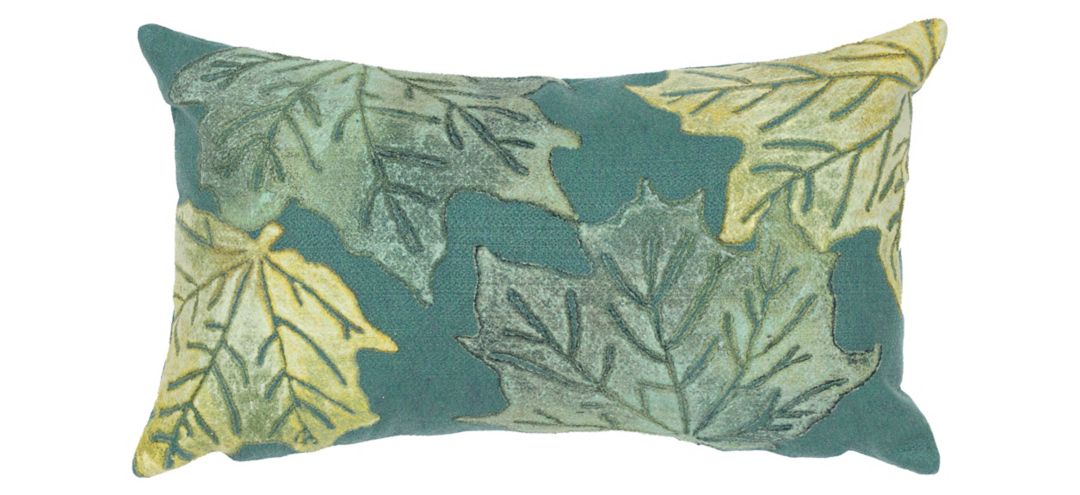 Visions IV Leaf Toss Accent Pillow