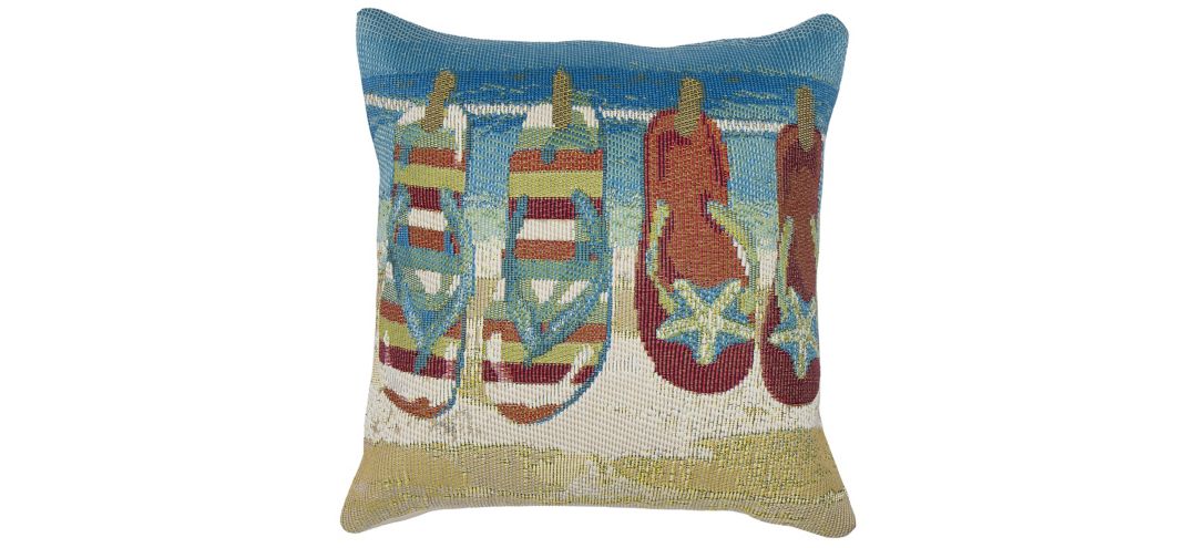 135258300 Marina Flip Flops Forever Accent Pillow sku 135258300